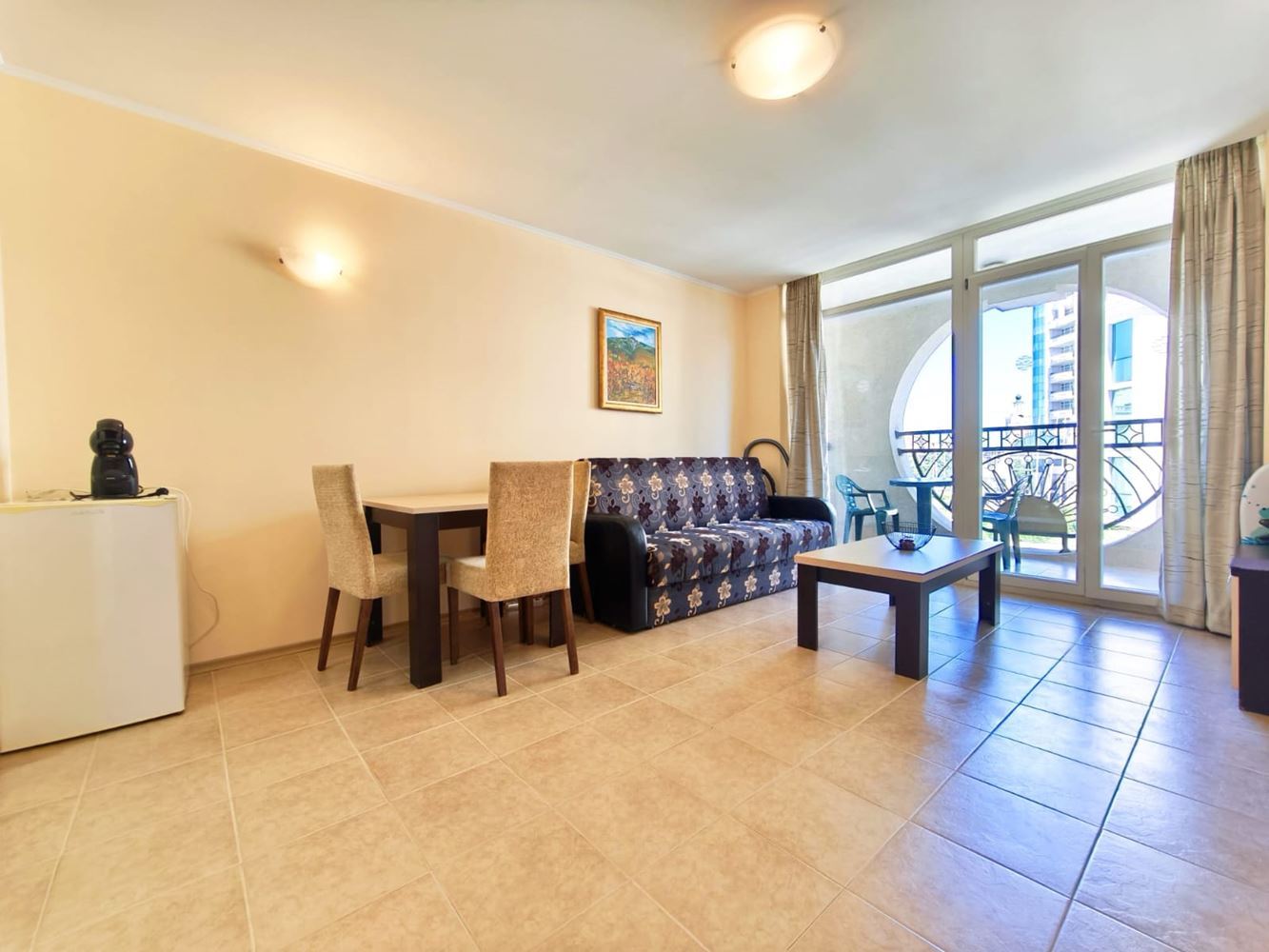 Luxury One-Bedroom Apartment on the First Sea Line in Pomorie – Surrounded by Greenery and Water Attractions