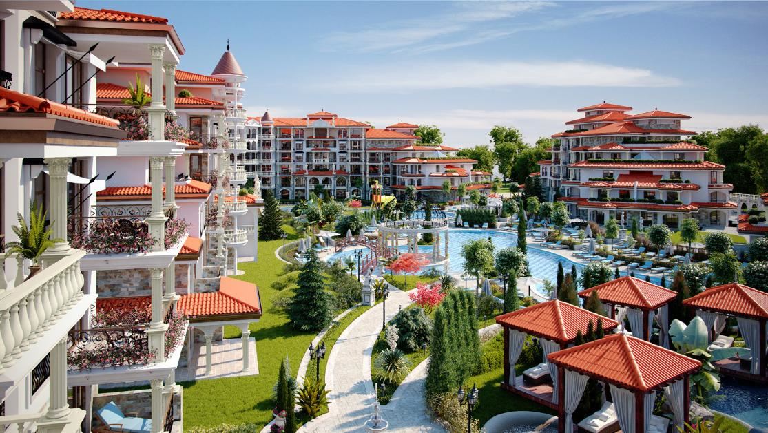 Spacious Two-Bedroom Apartment with Partial Sea View in a Prestigious Complex in Nessebar – Ready for Its New Owners