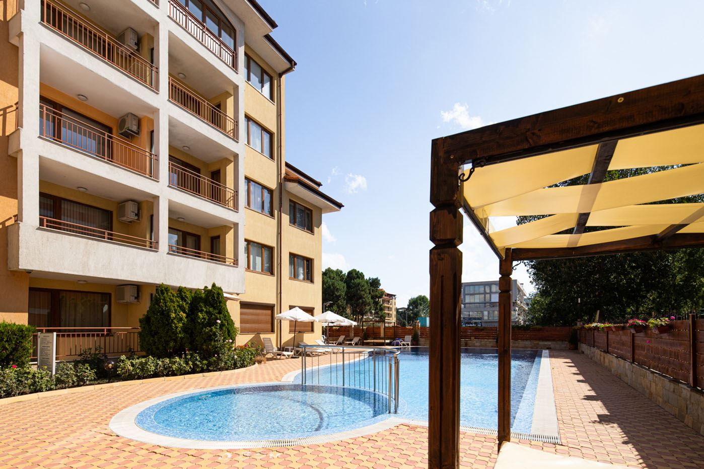 Coziness and practicality – one-bedroom apartment in a complex in Sunny Beach