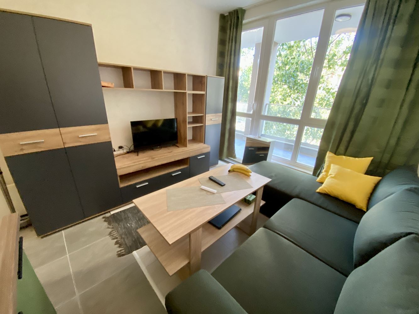 Furnished Studio without a Maintenance Fee in Sunny Beach – Quiet Area and Beach within Walking Distance