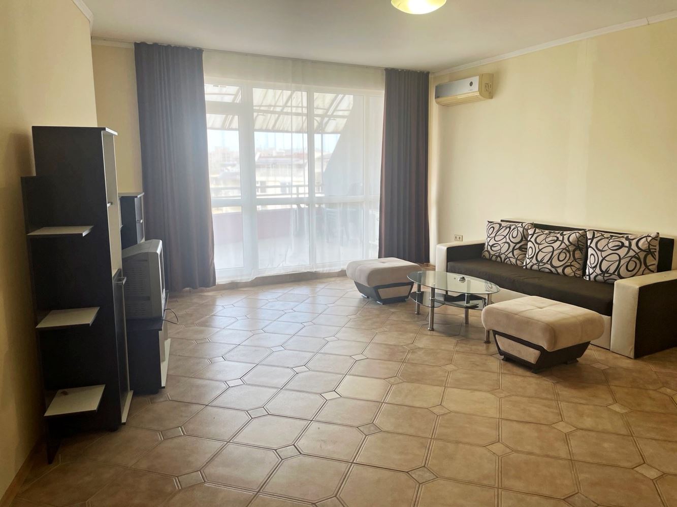 Spacious Panoramic Two-Bedroom Apartment in Sunny Beach