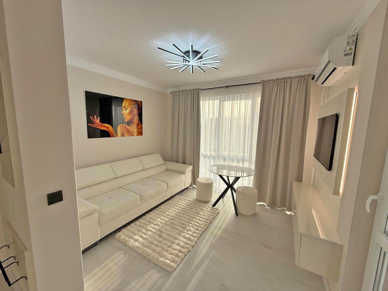 Luxuriously furnished one-bedroom apartment in Sunny Beach – peace, greenery, and excellent location