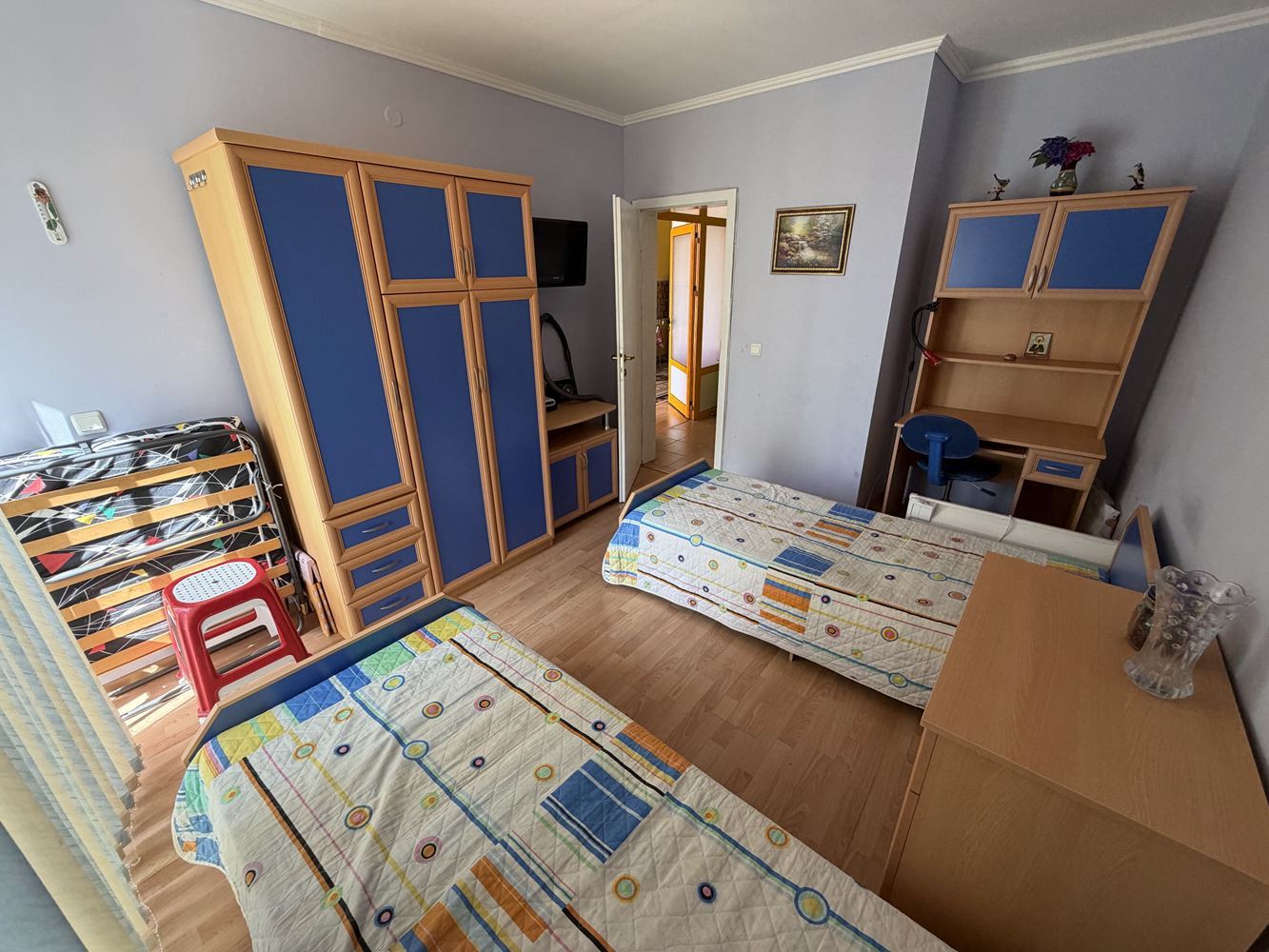 One-Bedroom Apartment with a Spacious Terrace and Sea View in Sveti Vlas – 300 Metres from the Beach