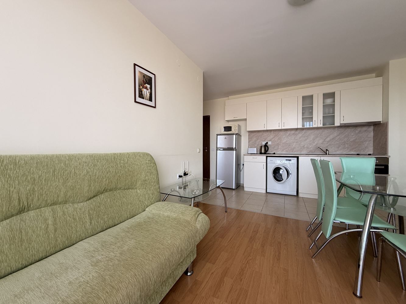 Spacious Apartment with Two Bedrooms in Sunny Beach – Panoramic View and Quiet Location