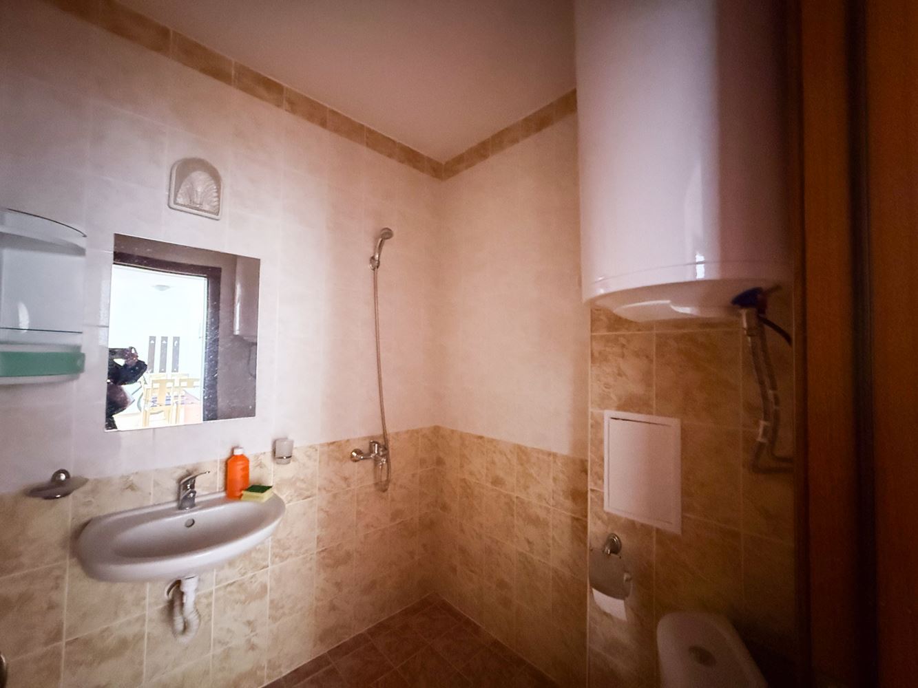 Three-room Apartment with Pool View in a Well-Maintained Complex near Sunny Beach