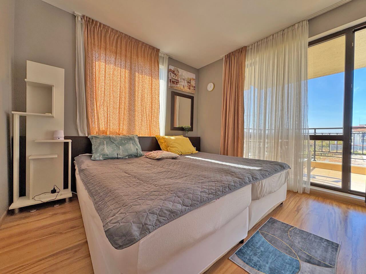 One-Bedroom Apartment with Sea View in Sveti Vlas – Luxury, Swimming Pools and SPA Facilities All Year Round