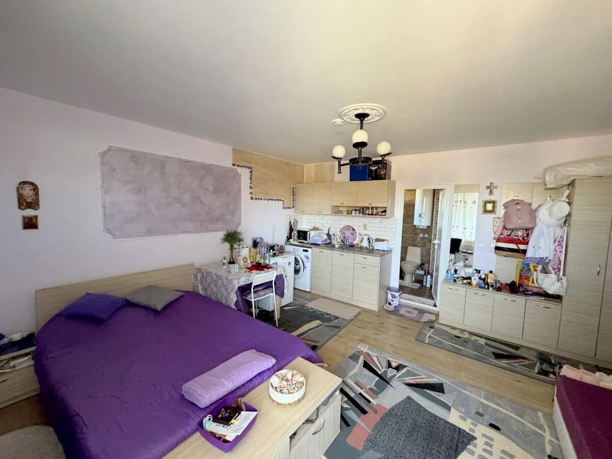 Stylishly furnished studio in Ravda with a low maintenance fee – close to the beach and all necessary amenities