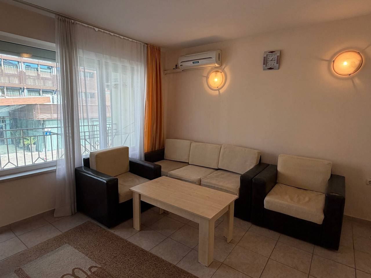 Spacious Two-Bedroom Apartment 200 m from the Beach in Sunny Beach – with a Low Maintenance Fee