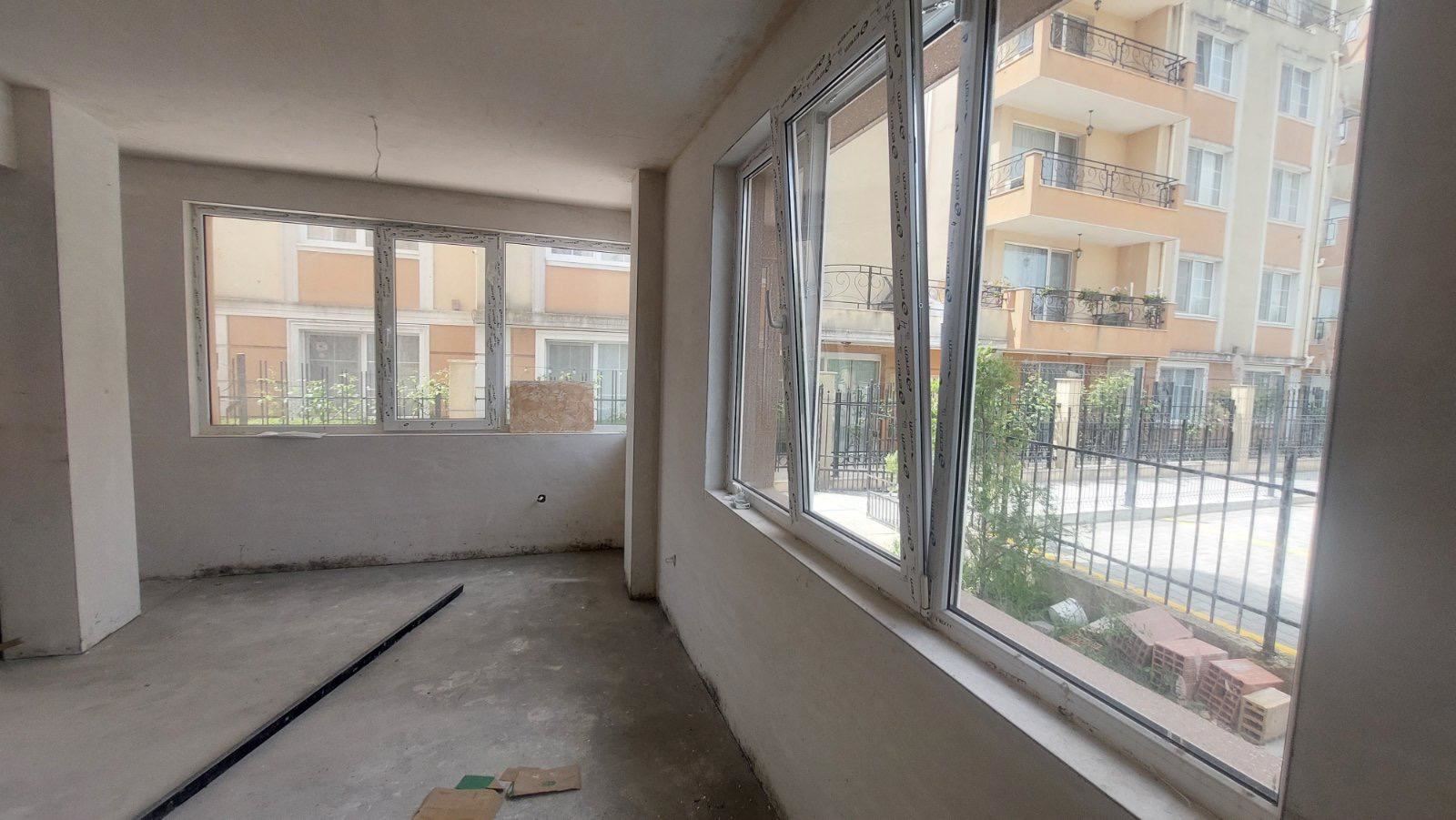 One-bedroom apartment in Pomorie – new construction, ground floor, low maintenance fee and excellent location