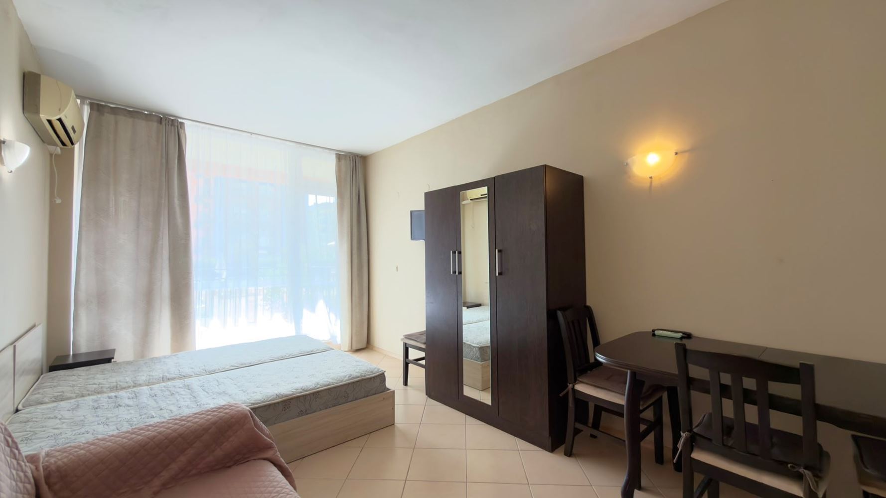 Furnished Studio with Pool View in Sunny Beach