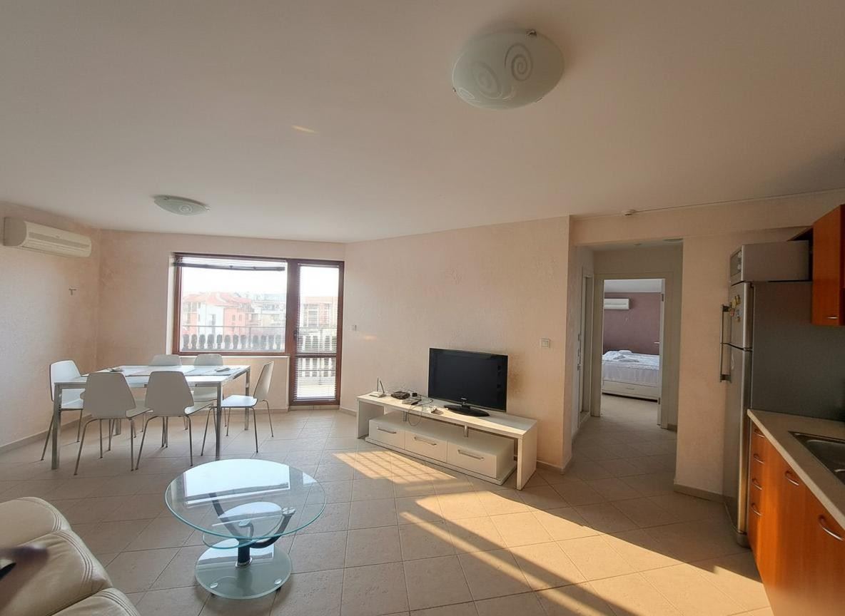 Sunny one-bedroom apartment in Ravda – an excellent investment and comfort just 10 minutes from the beach