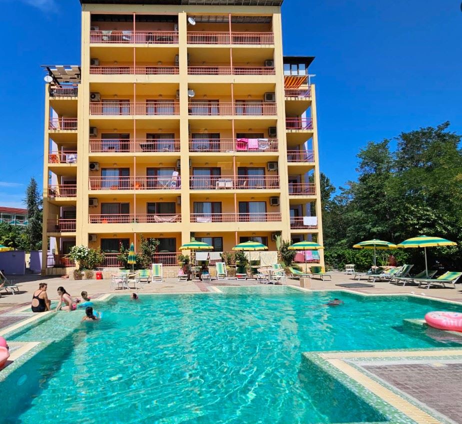 Spacious Two-Bedroom Apartment in Nessebar with Low Maintenance Fee and Free Parking