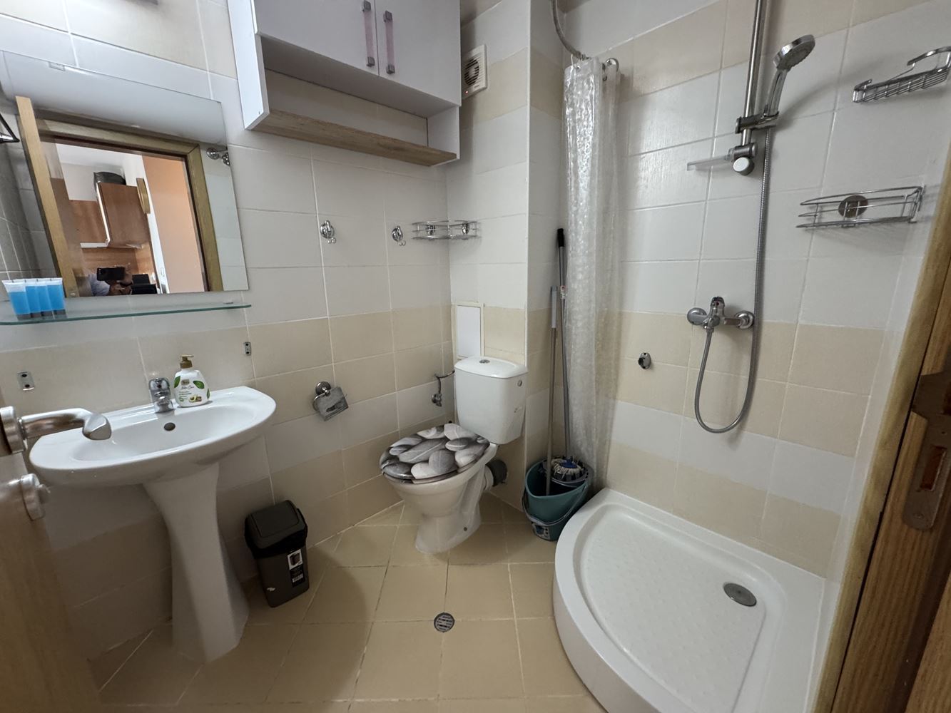 One-bedroom apartment with panoramic views in the heart of Sunny Beach