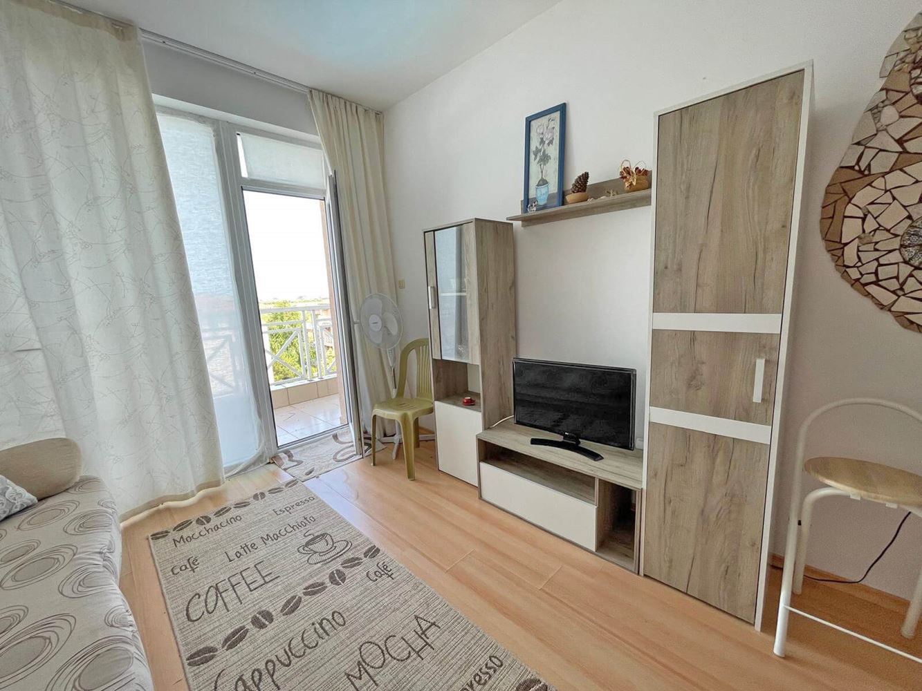 One-Bedroom Apartment with Pool View in Sunny Beach in a Complex with Rich Infrastructure