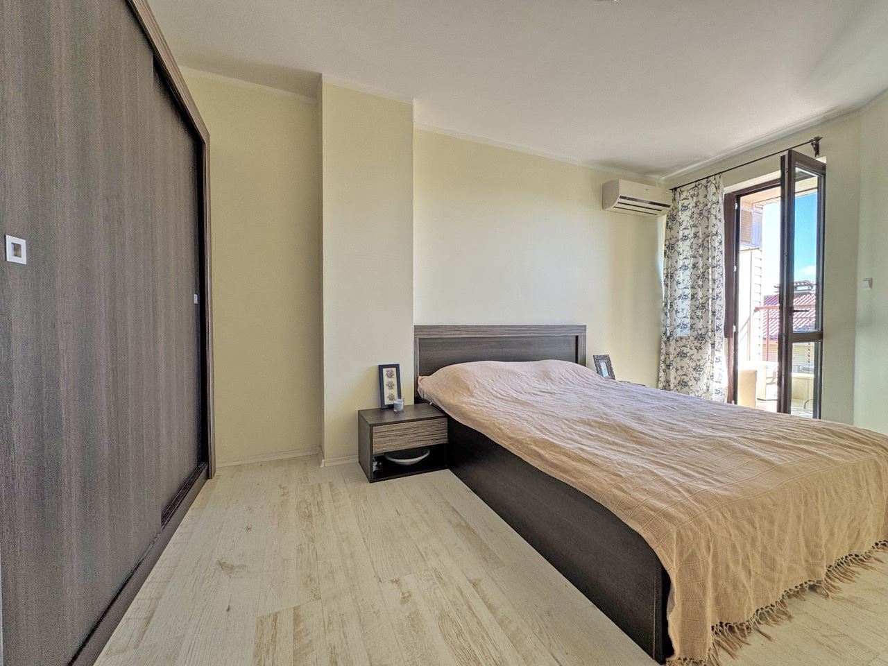 Furnished One-Bedroom Apartment with a Wonderful View of Sunny Beach