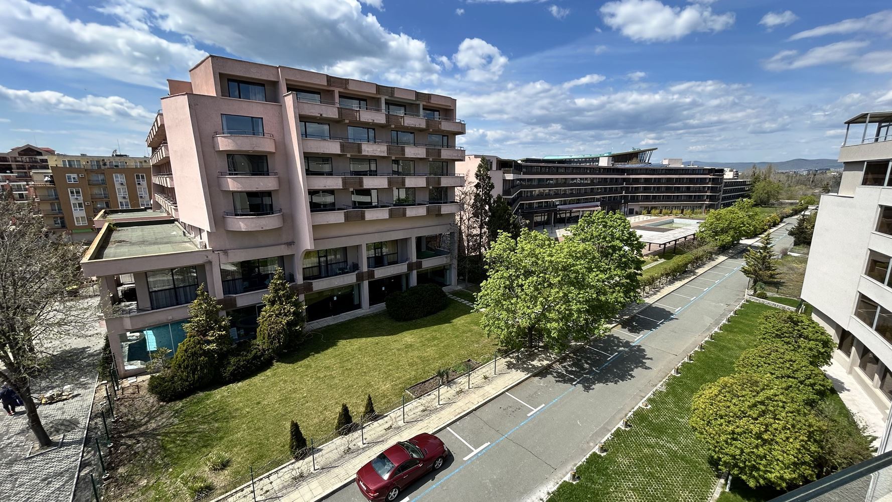 Elegant Apartment with Two Bedrooms and Panoramic Sea View on the First Sea Line in Sunny Beach