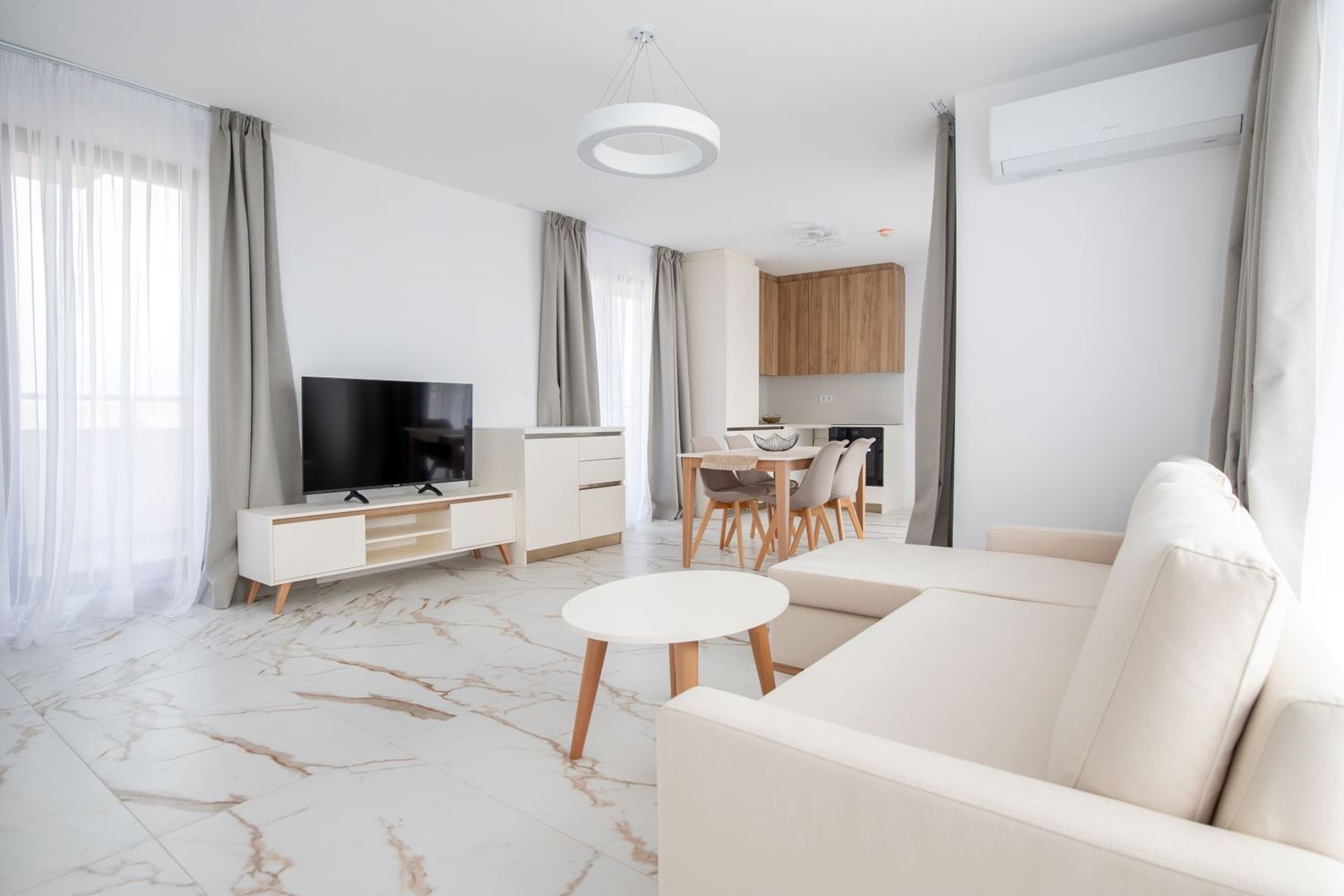  Panoramic two bedrooms apartment in a unique next-generation seaside complex
