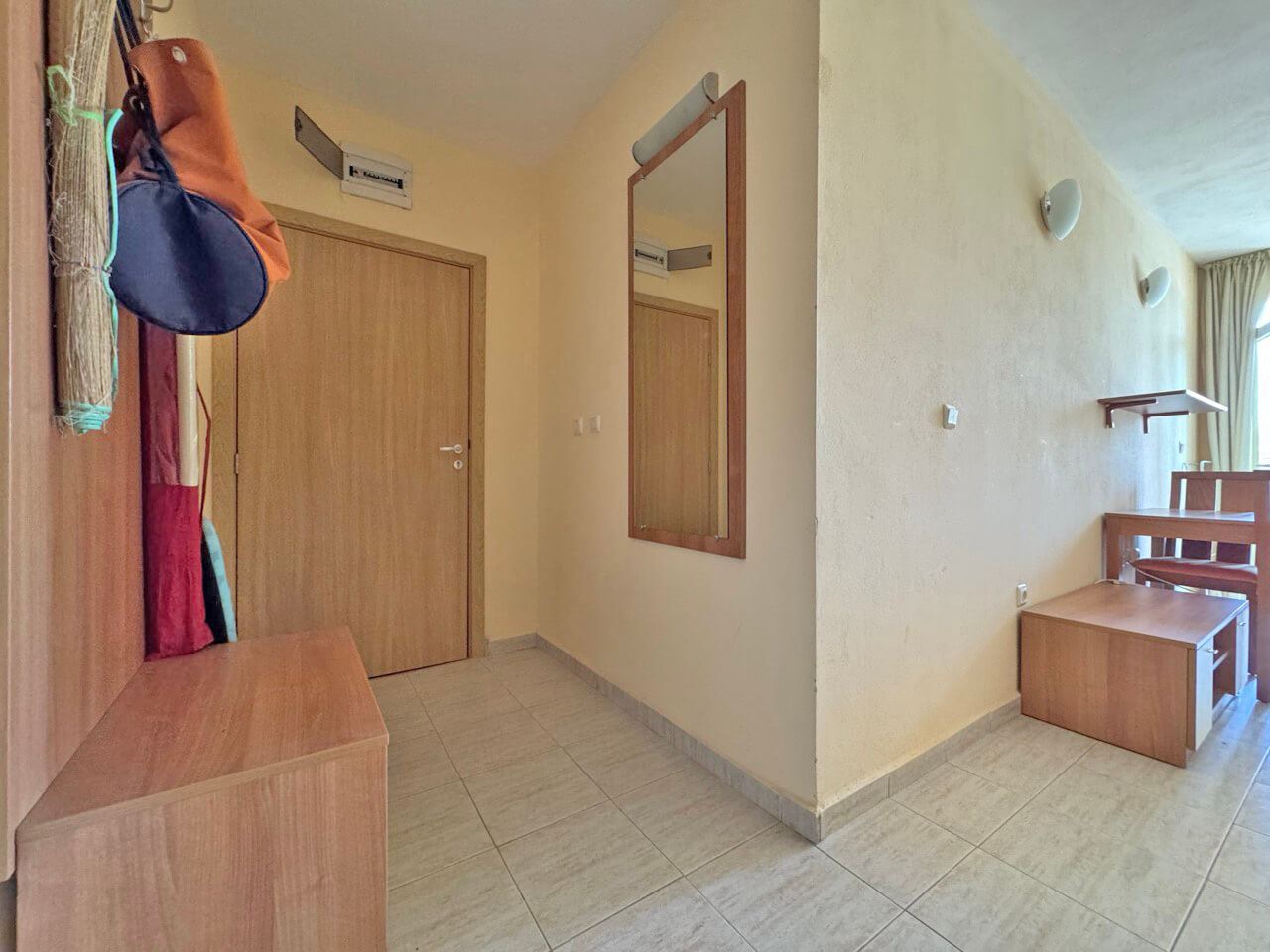 Furnished One-Bedroom Apartment with a Pleasant Pool View in Sunny Beach
