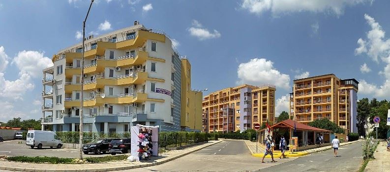 Spacious Two-Bedroom Apartment in Nessebar with Low Maintenance Fee and Free Parking