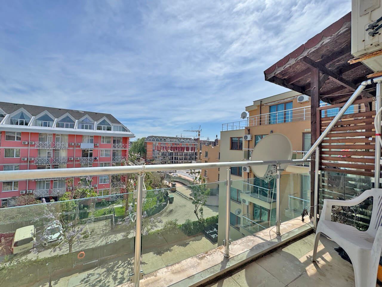 Comfortable Studio in Sunny Beach – Excellent Location, Coziness and Security Just 400 Meters from the Beach