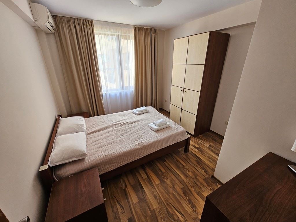 One-bedroom apartment with panoramic views and excellent location in Sunny Beach