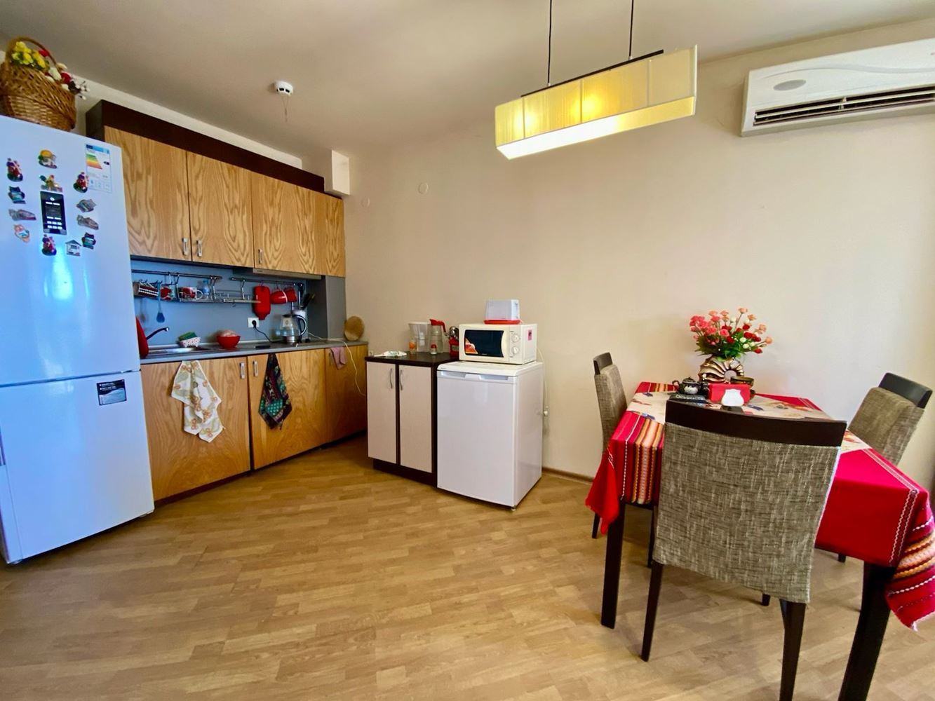 Spacious fully furnished studio with pool view in Sunny Beach – comfort, tranquility, and excellent investment