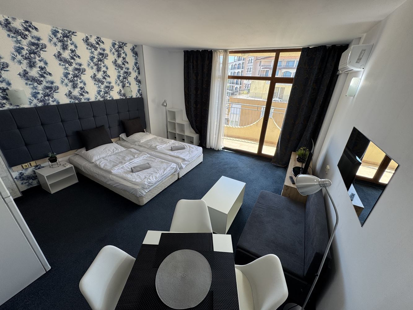 Panoramic Studio Steps Away from the Sea in Sunny Beach – Luxury, Comfort and a Prestigious Location
