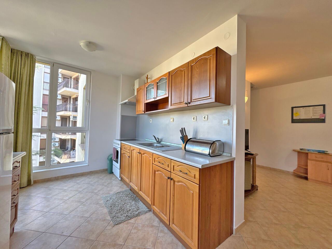 Furnished Apartment with Pool View in a Peaceful Green Area in Sunny Beach
