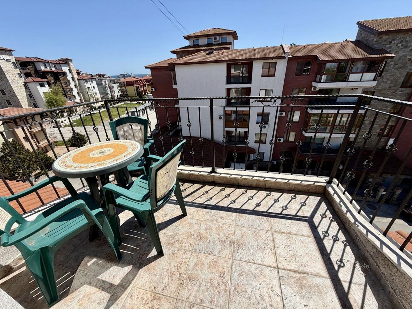 Panoramic studio with breathtaking sea view in Nessebar – ready to move in