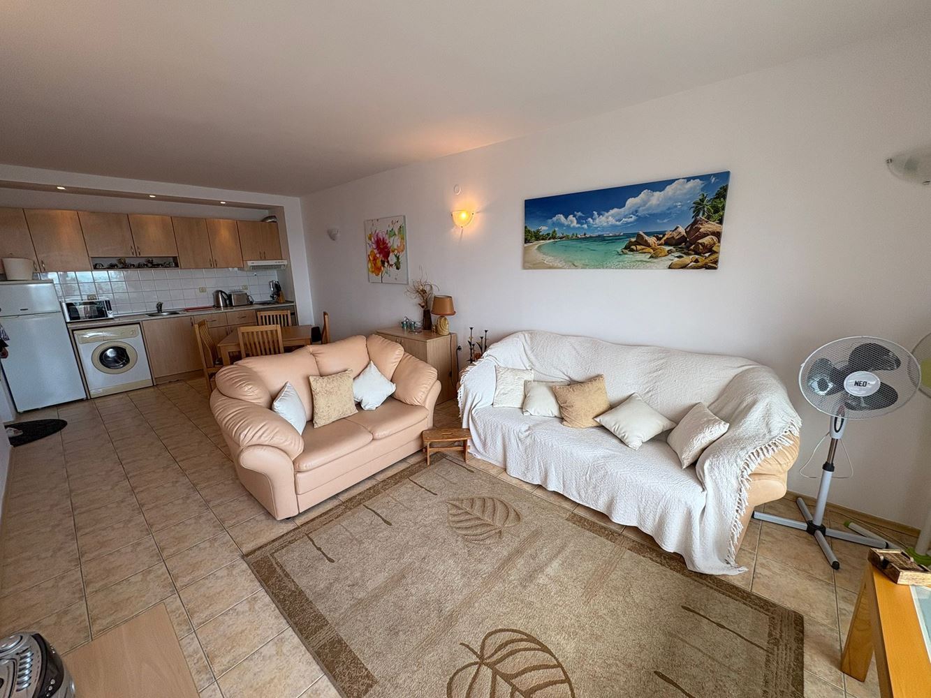 One-Bedroom Apartment with Direct Sea View in Sveti Vlas – Comfort, Tranquility and Resort Lifestyle