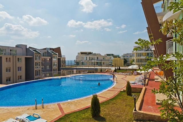 Small One-Bedroom Apartment with Direct Access to the Swimming Pool – A Cozy Property in a Complex with Extensive Facilities near Sunny Beach