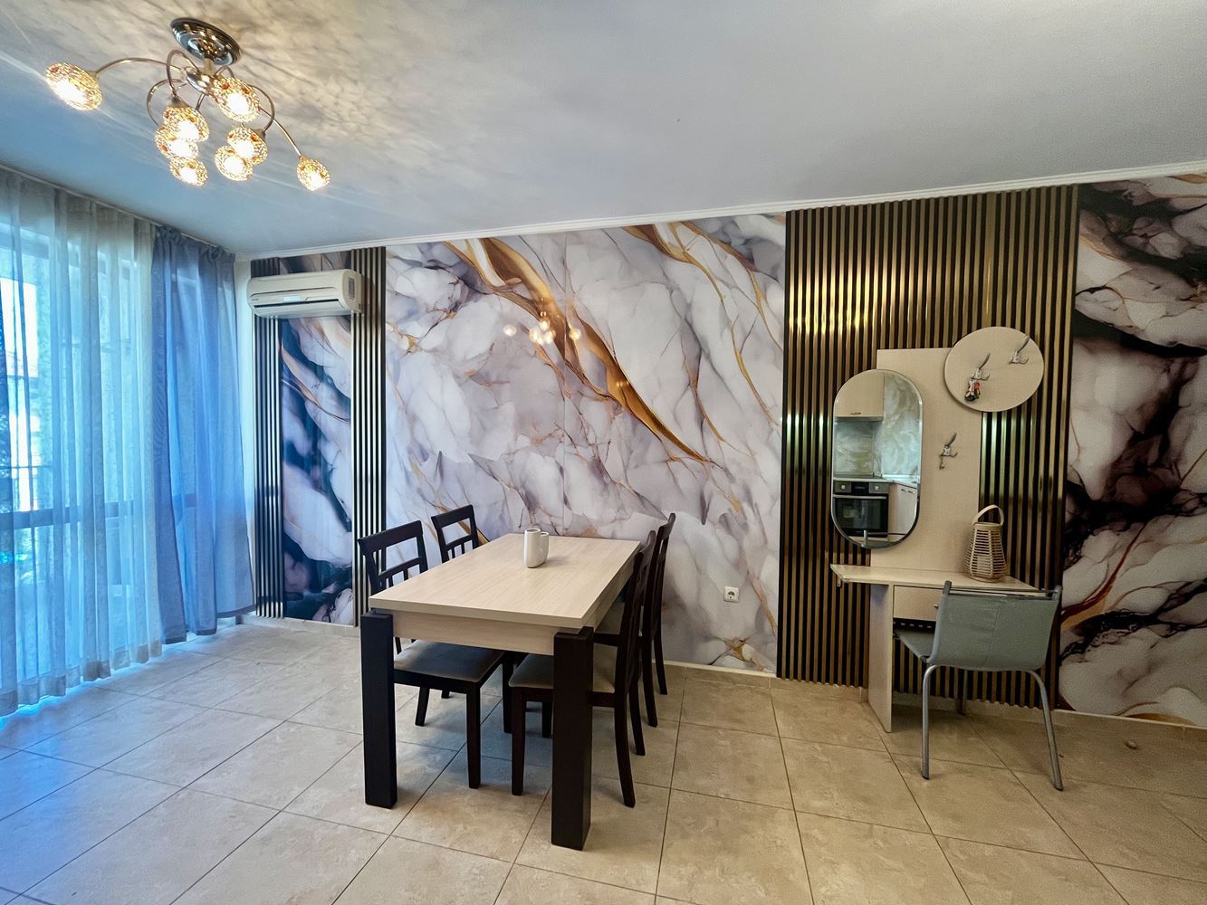Spacious Two-Bedroom Apartment in Nessebar – Fully Furnished and Ready to Move In