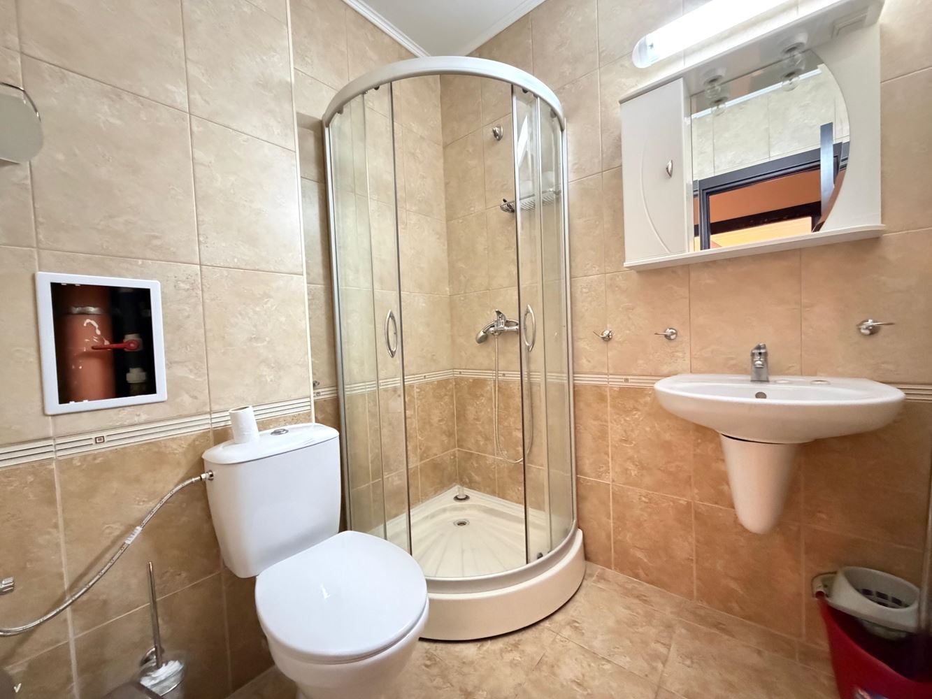 Apartment with two bedrooms and pool view in Nessebar – space, comfort and excellent location just 300 meters from the sea