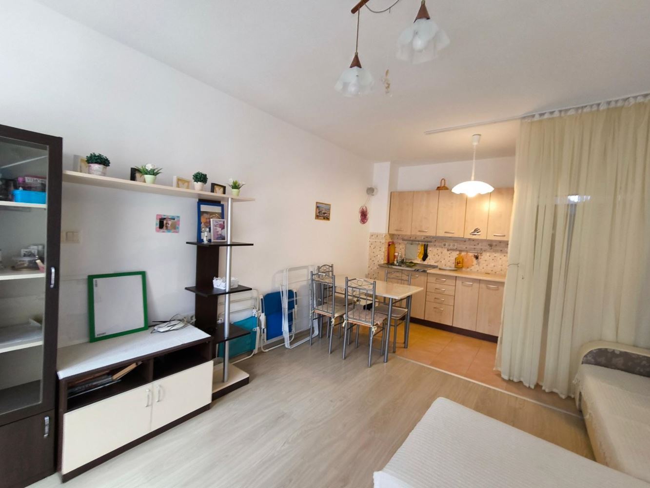 Spacious and bright studio in Pomorie – central location, low expenses and excellent investment