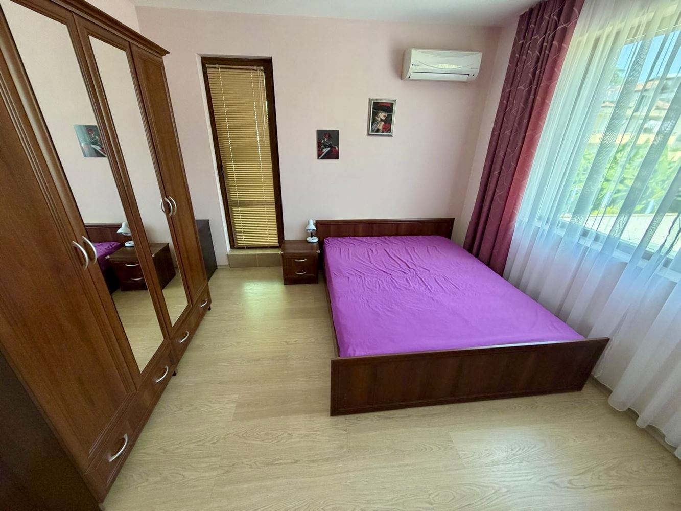 Sarafovo – Spacious One-Bedroom Apartment with Act 16, Minimal Maintenance Fee and Ready Furnishings