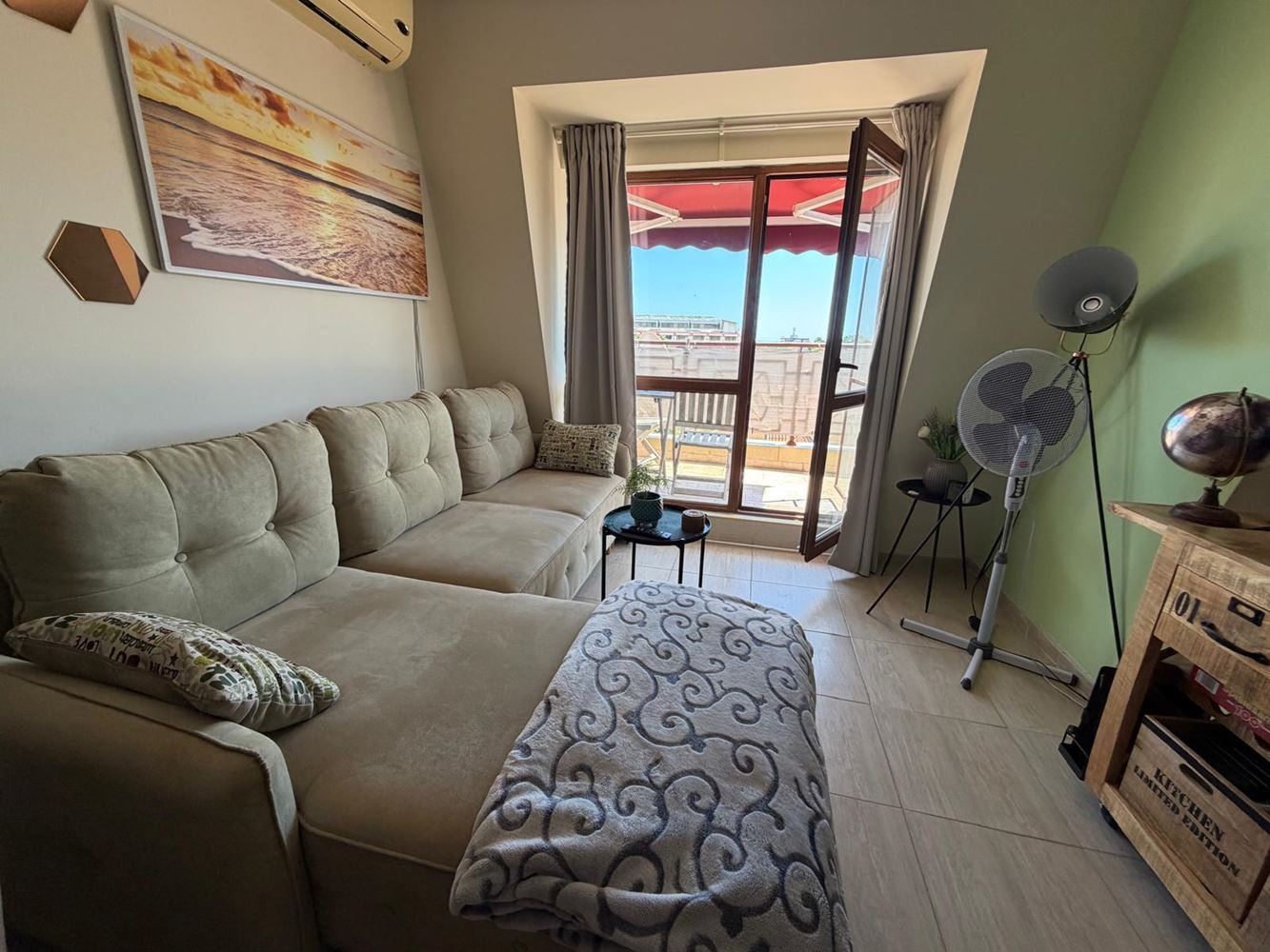 One-Bedroom Apartment with Sea View in a Gated Complex in Sunny Beach – Ready to Use