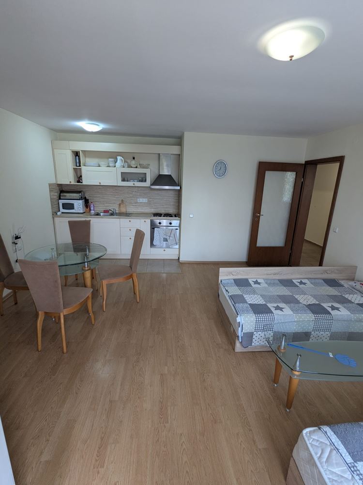 Large One-Bedroom Apartment on the First Line in Sveti Vlas – Spaciousness, Comfort and Sea Atmosphere