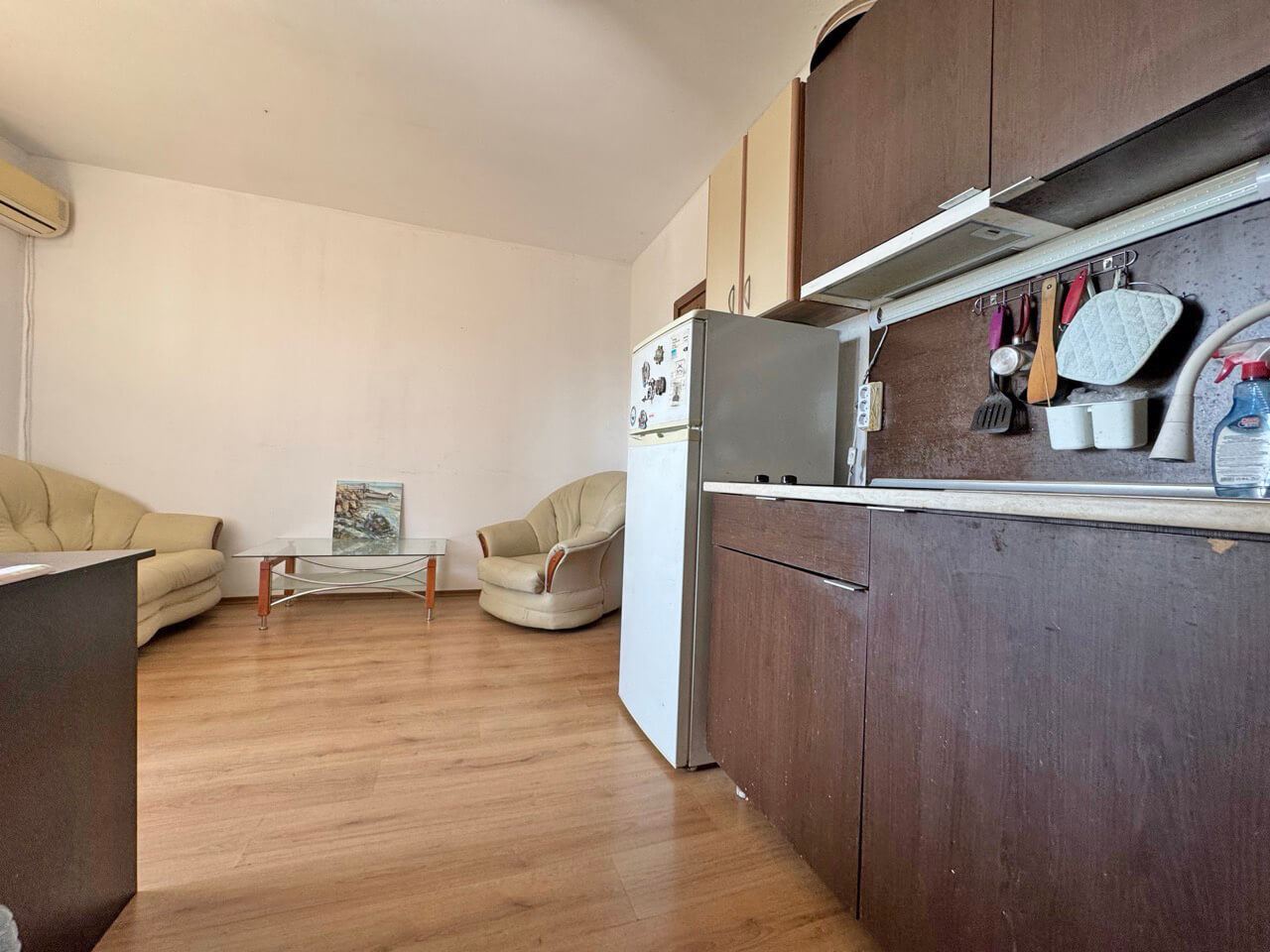 Your seaside home in Sunny Beach – cozy one-bedroom apartment with a swimming pool and amenities for the whole family