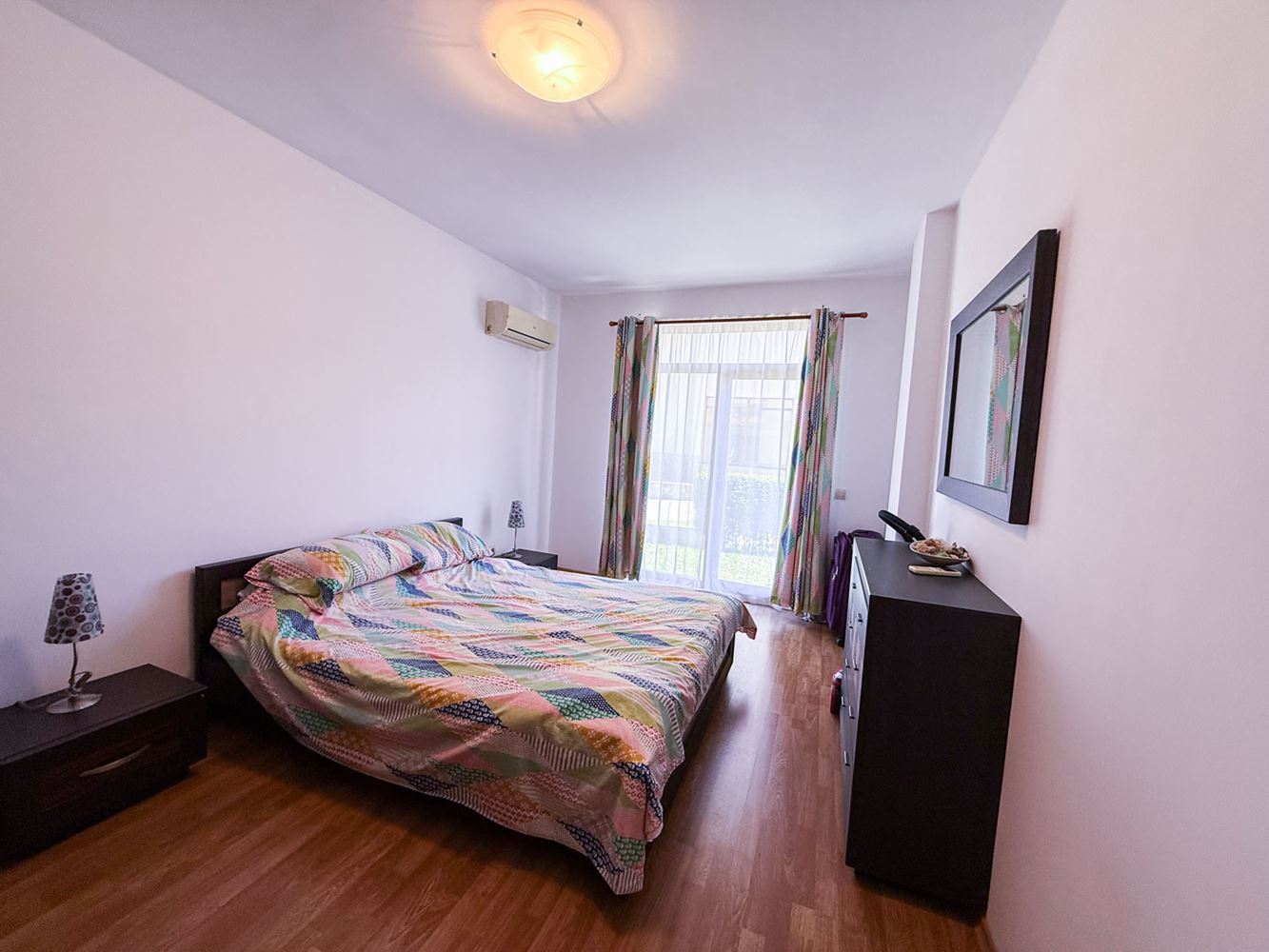 Spacious One-Bedroom Apartment with a Private Garden and Large Veranda in a Complex near Aheloy