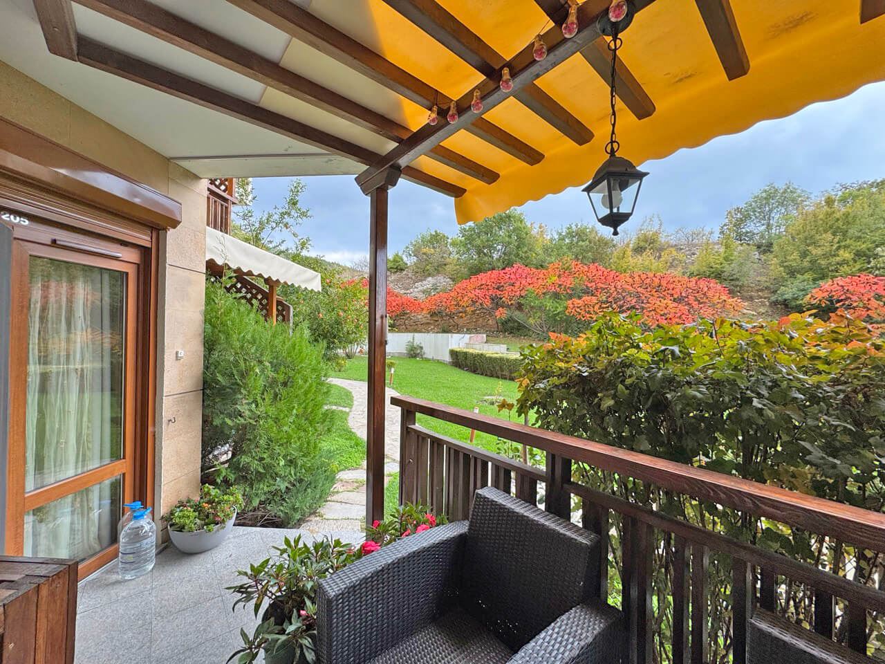 Elegant One-Bedroom Apartment on the First Sea Line in Sveti Vlas with Direct Access to Garden and Pool