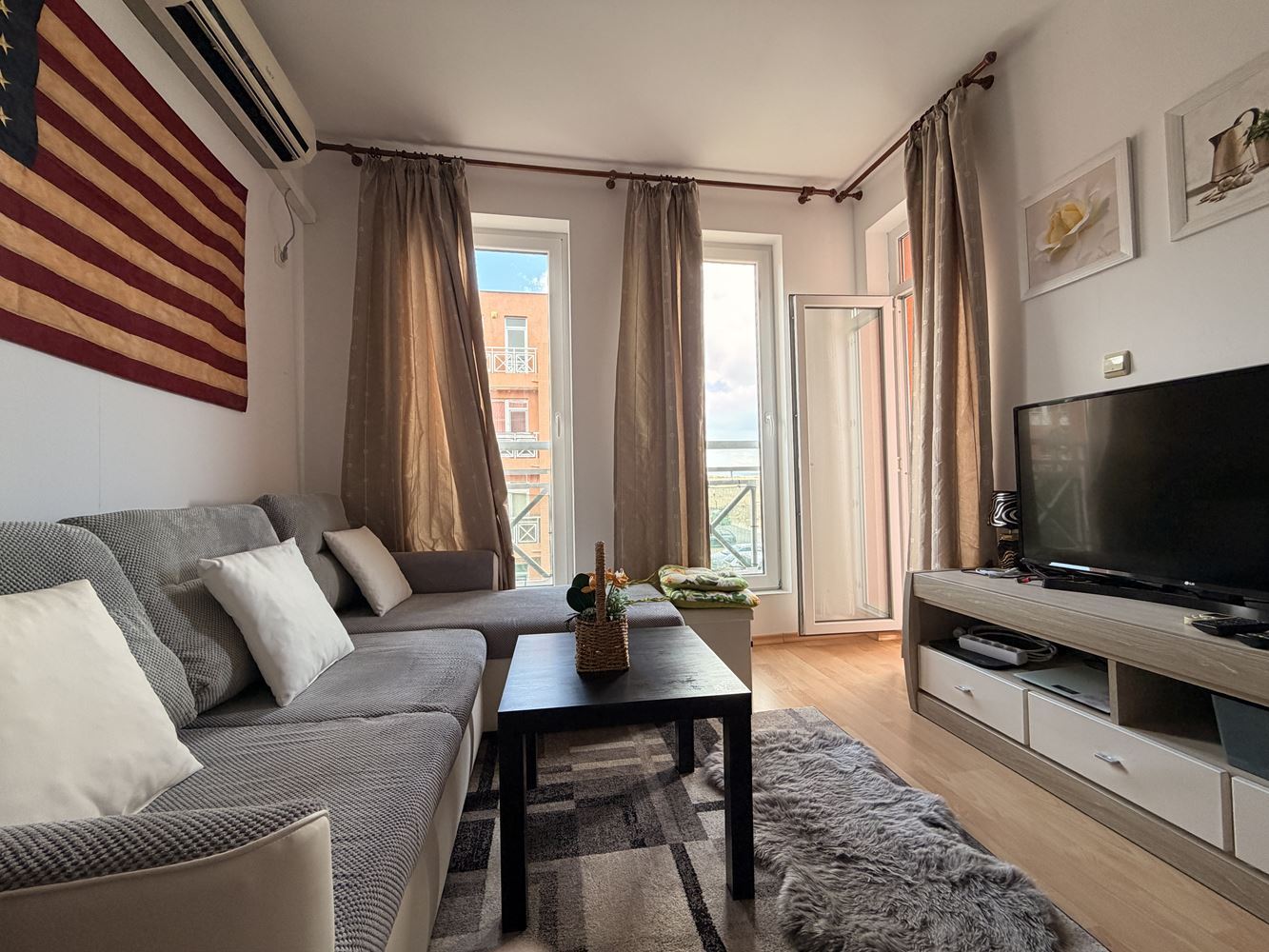 Small apartment, great opportunity – ready one-bedroom apartment near Sunny Beach