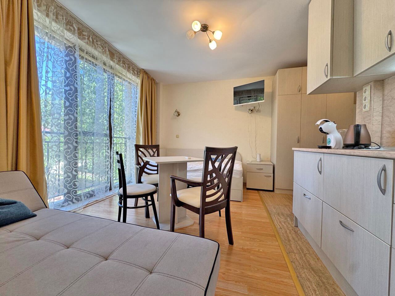 Stylish Furnished Studio in the Heart of Sunny Beach – Tranquillity Close to Cacao Beach