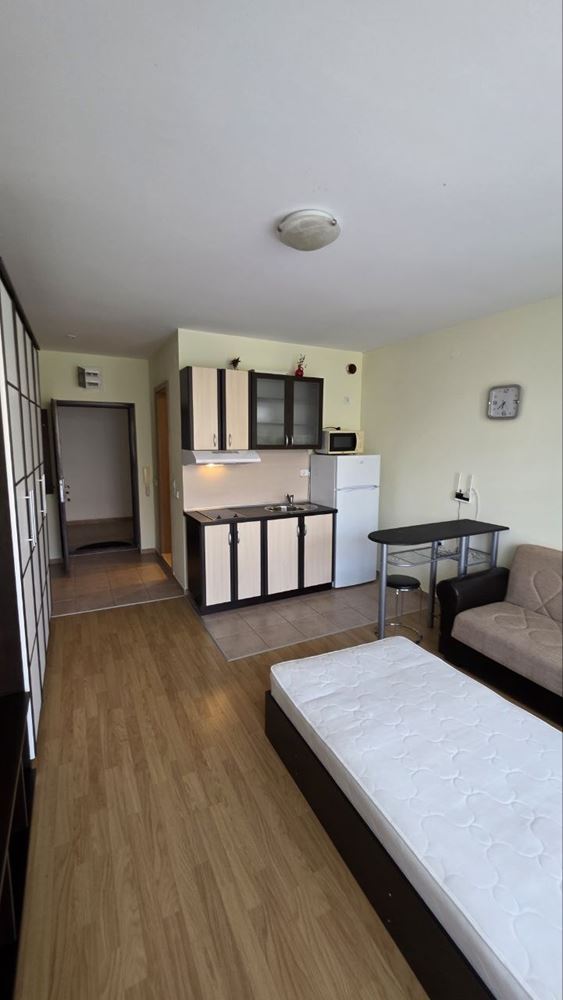 Practical and cozy studio in Sunny Beach – comfort and tranquility with a pool view