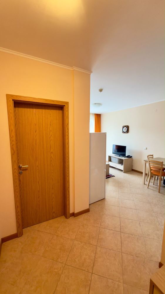 Spacious One-Bedroom Apartment with a Large Terrace and Pool View in Sunny Beach