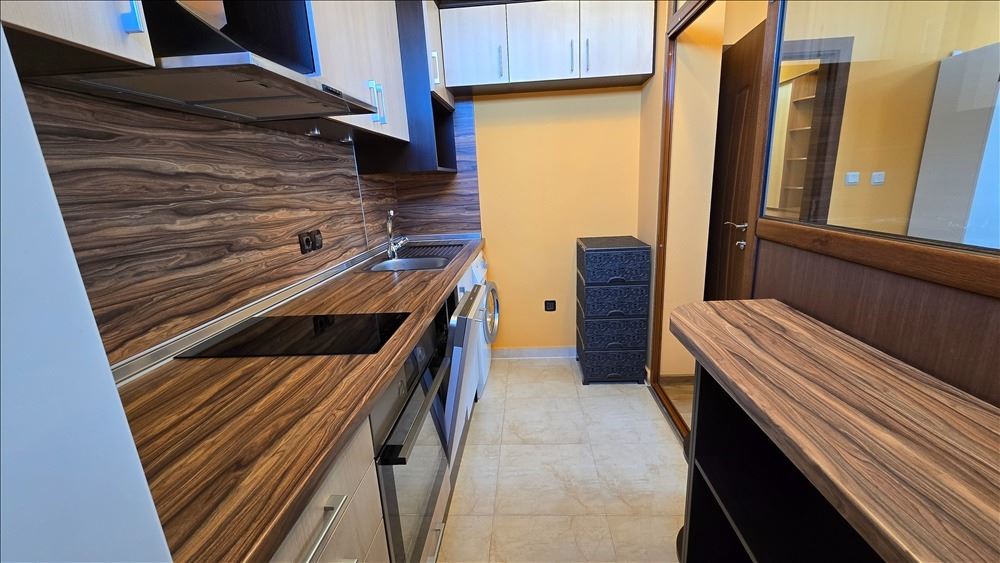 One-bedroom apartment without a maintenance fee in Sarafovo – recently refreshed