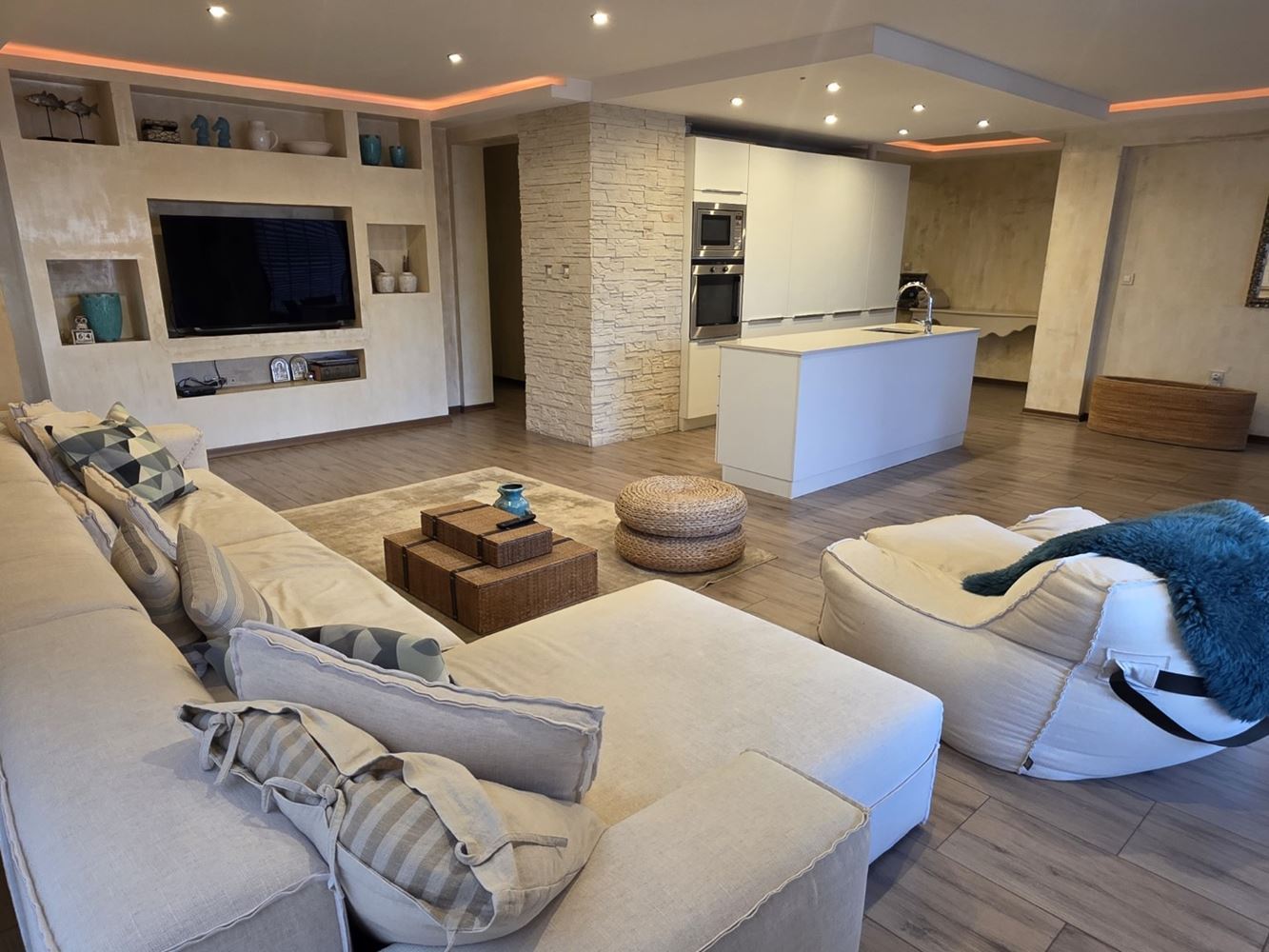 Nessebar: luxury two-bedroom apartment with panoramic sea view – 183 m² of spaciousness, comfort and style