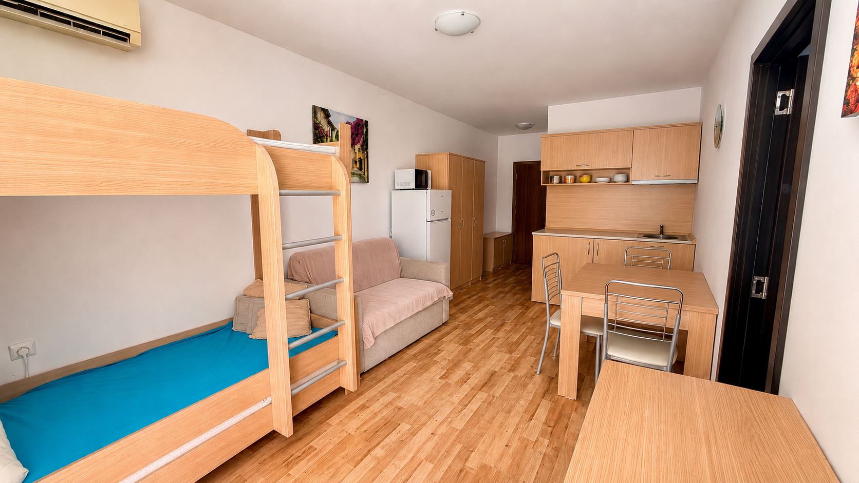 Cozy One-Bedroom Apartment with Pool View in a Quiet Area of Sunny Beach