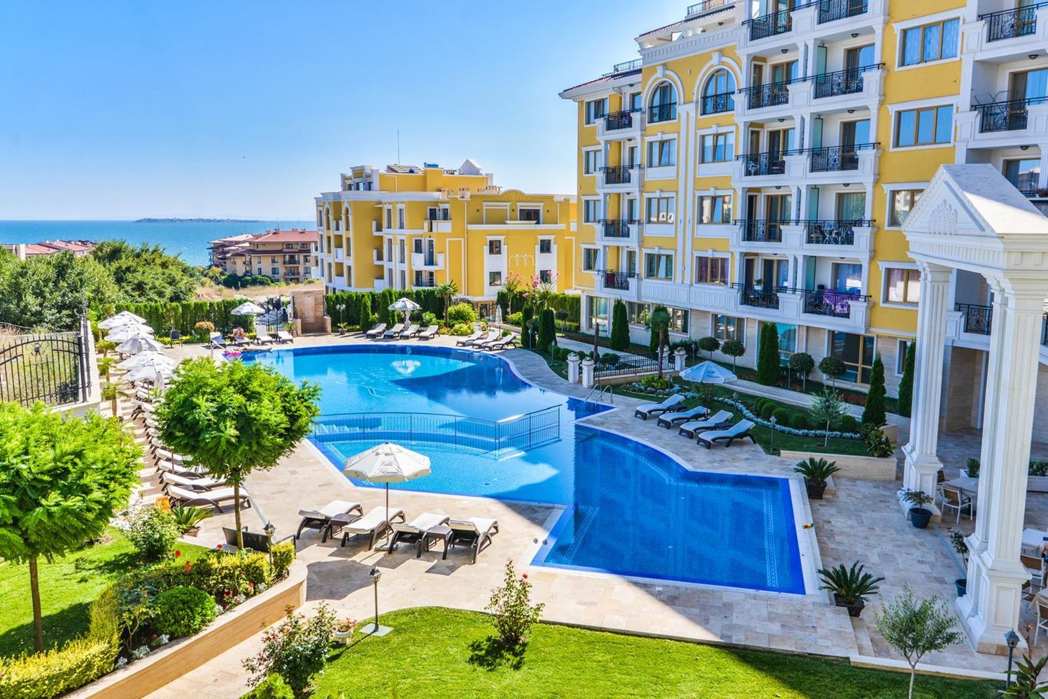 One-Bedroom Apartment in Sveti Vlas – Sea Comfort, SPA Amenities and Year-Round Luxury in a Prestigious Complex