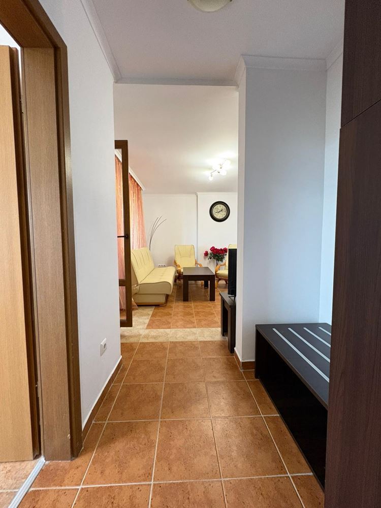 Pomorie – Spacious Two-Bedroom Apartment on the First Line with Sea View and Low Maintenance Fee