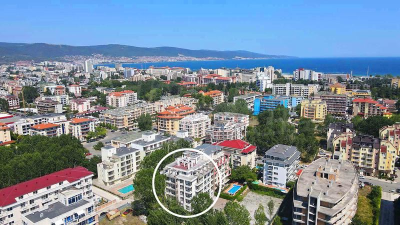 Furnished Studio without a Maintenance Fee in Sunny Beach – Quiet Area and Beach within Walking Distance